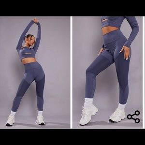Mesh Detail Sports Leggings